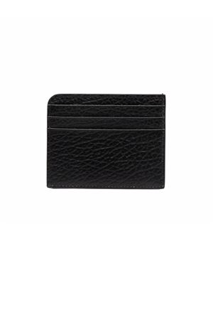 Four-stitch leather card holder MAISON MARGIELA | SA3VX0007P4455T8013